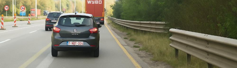 lignes jaunes temporaires